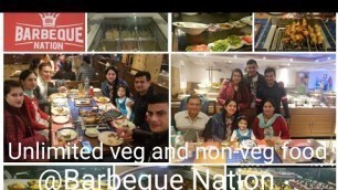'Unlimited veg and non-veg food @ Barbeque Nation Amritsar | Kitchen tour of Barbeque Nation Amritsar'