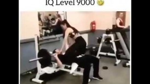 'Female Gym Trainer in Gym 