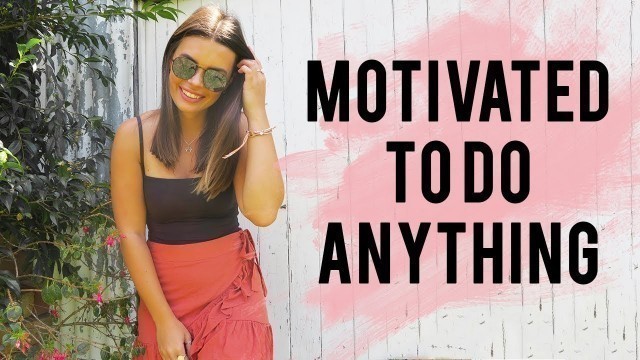 '5 Ways To MOTIVATE Yourself To Do Anything | Rylie Lane'