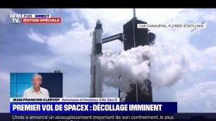Suivez le lancement historique de la fusée de SpaceX en direct sur BFMTV avec notre édition spéciale