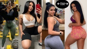 'Female Fitness Motivation - Amy Caballero @amygoodvibe Fitness Babe From USA | FullBody Workout'