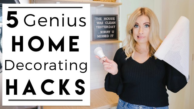 INTERIOR DESIGN | Clever Home Decorating Hacks I Learned So You Don't Have To