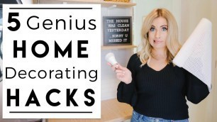 INTERIOR DESIGN | Clever Home Decorating Hacks I Learned So You Don't Have To