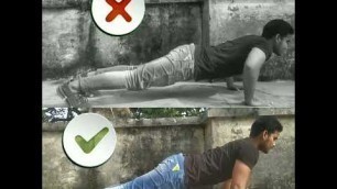'✨Push Up मारने का सही तरीका क्या है 