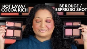 'Jaclyn Cosmetics Bronze & Blushing Duo Be Rouge/ Espresso Shot and Hot Lava/Cocoa Rich Review'