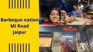 '#barbequenation #buffet               Barbeque nation/anniversary vlog/live grill/buffet/unlimited/.'