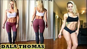 'Dala Thomas - USA Fitness Babe / Full Workout & All Exercises'