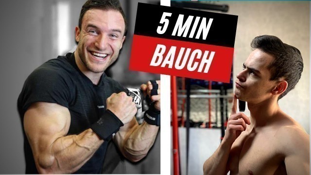 'Sascha Huber macht mich Fertig! I 5 min Bauch'