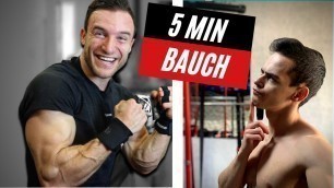 'Sascha Huber macht mich Fertig! I 5 min Bauch'