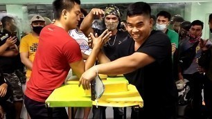 'Fortis Gym Event Cebu Arm Pullers Second Match'