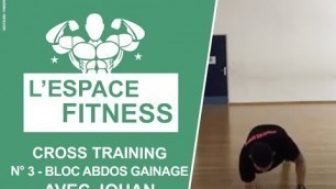 'Espace Fitness - Cross training - N° 3 - BLOC ABDOS GAINAGE'