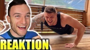 'Sascha Huber reagiert auf Michael Smolik macht meine Liegestütze nach! | LVL 1 bis LVL 20'
