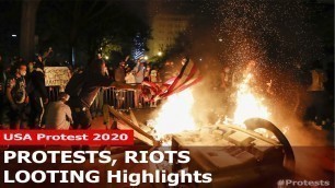 HIGHLIGHTS Protests, Riots, Looting! USA News Today