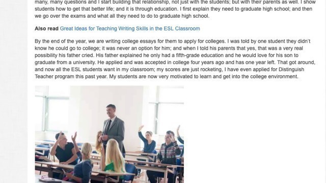 'How to Motivate High School Students in the ESL Classroom | ITTT TEFL BLOG'