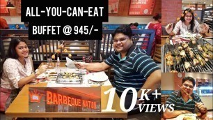'BARBEQUE NATION Buffet Kolkata | Unlimited Buffet Kolkata | Best Buffet after lockdown | Lake Mall'