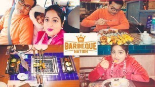 'Barbeque Nation Unlimited Buffet in Just 599 || Lunch Date with Hubby ||'