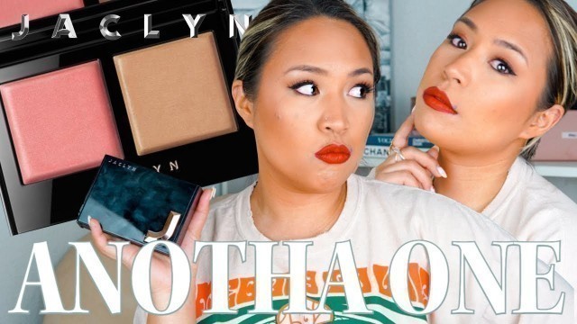'JACLYN HILL COSMETICS BRONZE & BLUSHING DUOS REVIEW | Tutorial + Swatches on Medium-Tan Skin 2021'
