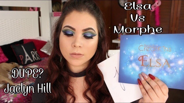 'ELSA BEAUTY CREATIONS VS MORPHE X JACLYN HILL (¿DUPE?) ♥ FERIBARUE'