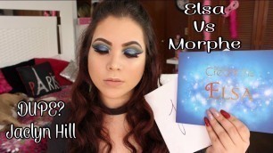 'ELSA BEAUTY CREATIONS VS MORPHE X JACLYN HILL (¿DUPE?) ♥ FERIBARUE'