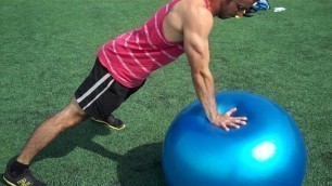'Advanced CORE exercise - Exercice de GAINAGE avancé'