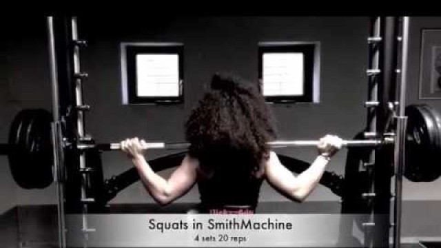 'Fitness Babes training Legs! Hardcore motivation'