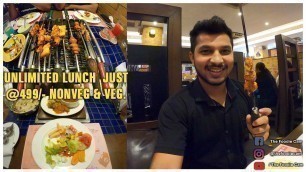 'Unlimited Non Veg Buffet at Only RS 499 | Barbeque Nation | Unlimited Meal in Surat'