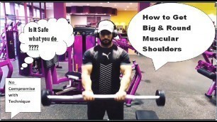 'Shoulder Workout for beginners in planet fitness(Vin\'s Fitness)'