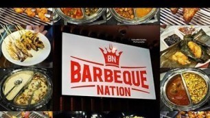 'Barbeque nation Buffet is under 800/unlimited food, Hyderabad barbeque nation review unlimited kabab'
