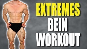 'Schnellster Muskelaufbau für die Beine | Workout im Hypertrophiebereich'