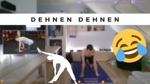 'Lappen macht Sascha Huber 6 MINUTEN FITNESS DEHNROUTINE | Mach mit! 