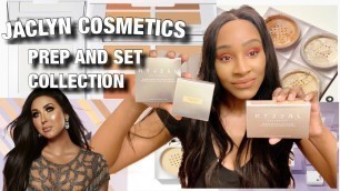 'JACLYN COSMETICS PREP & SET COLLECTION ON BROWN SKIN!! #jaclyncosmetics #jaclynhill'