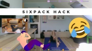 'Lappen macht Sascha Huber Extremes 5 Minuten unteres Sixpack Workout 