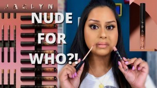 'JACLYN COSMETICS POUTSPOKEN LIQUID LIPSTICKS | BROWN GIRL FRIENDLY?'