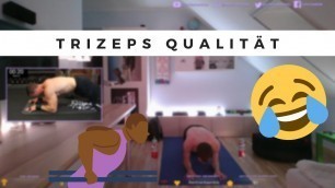 'Lappen vs. Sascha Huber 10 Minuten Trizeps Workout Zuhause | Kombinationsworkout Qualitätsmuskulatur'