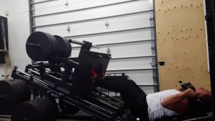 'FORTIS LEG PRESS SIDE VIEW 