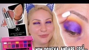 '*inaspettato* PROVO I ROSSETTI DI JACLYN COSMETICS E LA PALETTE DI ANASTASIA BEVERLY HILLS MA...'
