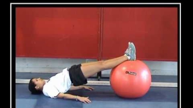 'Exercices avec ballon suisse 4Trainer'