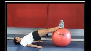 'Exercices avec ballon suisse 4Trainer'