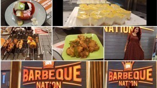 'Barbeque Nation Unlimited Buffet |  #BBQ #kakinada BBQ Unlimited Food | మొట్టమొదటిసారిగా KAKINADA లో'