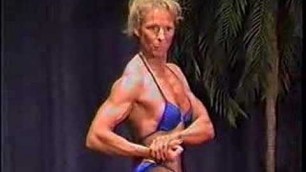 'Mature Super Ripped Muscle Woman FBB'