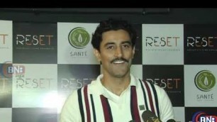 'KUNAL KAPOOR AT LAUNCH OF FITNESS CENTRE RESET BY LUKE COUTINHO, 2017'