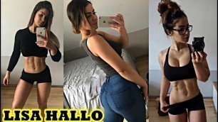 'Lisa Hallo - Fitness Babe / Full Workout & All Exercises'