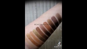 'Morphe x Jaclyn Hill Divine Neutrals Palette Swatches'