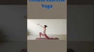 'Fitness Exercise Yoga #shorts #youtube #yogw  #easy exercises to weightlose'