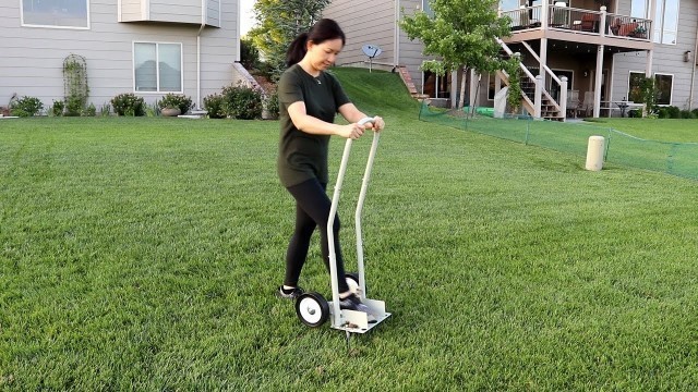 'Step \'N Tilt Lawn Aerator version 3 without Container (model SNT3)'