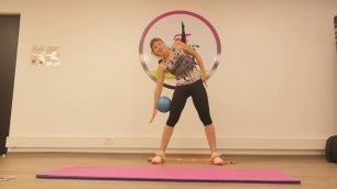 'Renforcement musculaire avec petit ballon'