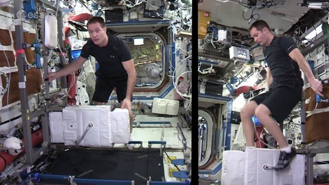 'Space Station fitness'