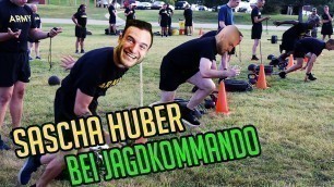 'Edmon reagiert auf: Sascha Huber 1 TAG BEIM JAGDKOMMANDO - Der Fitness Test| Stream Highlights'