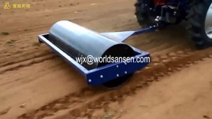 'tractor land roller atv lawn aerator spikes'