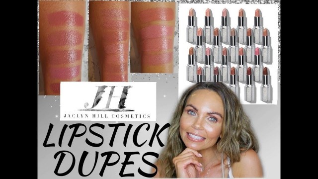 'JACLYN COSMETICS LIPSTICK ALTERNATIVES & OR DUPES | NO DRAMA, JUST LIPSTICKS'